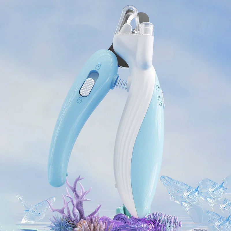 Professional LED Electric Pet Nail Clippers and Grinder for Dogs and Cats