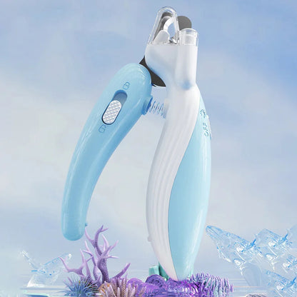 Professional LED Electric Pet Nail Clippers and Grinder for Dogs and Cats