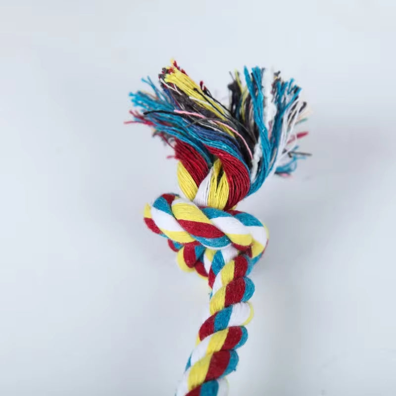 Cotton Rope Chew Toy for Dogs – Durable Dental Cleaning Toy
