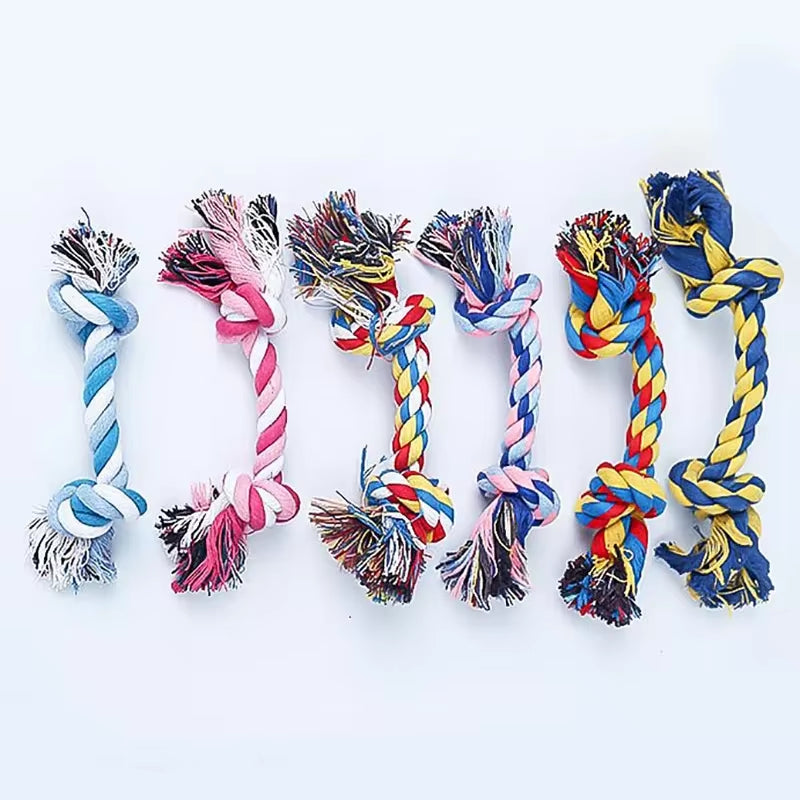 Cotton Rope Chew Toy for Dogs – Durable Dental Cleaning Toy
