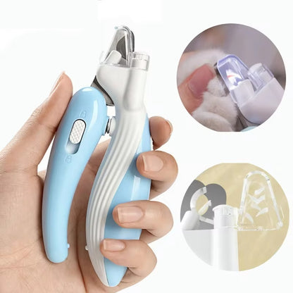 Professional LED Electric Pet Nail Clippers and Grinder for Dogs and Cats