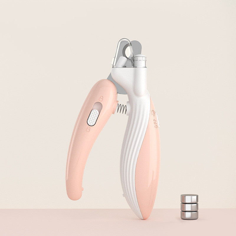 Professional LED Electric Pet Nail Clippers and Grinder for Dogs and Cats